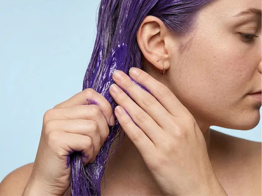 purple color depositing conditioner